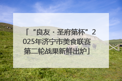 “良友・圣府第杯”2025年济宁市美食联赛第二轮战果新鲜出炉